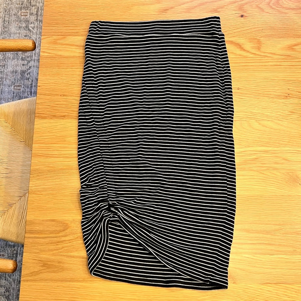 Soft knit skirt